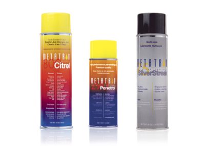 Etiqueta lubricantes Metatrón